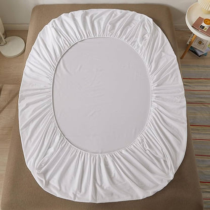 White Waterproof Mattress Protector