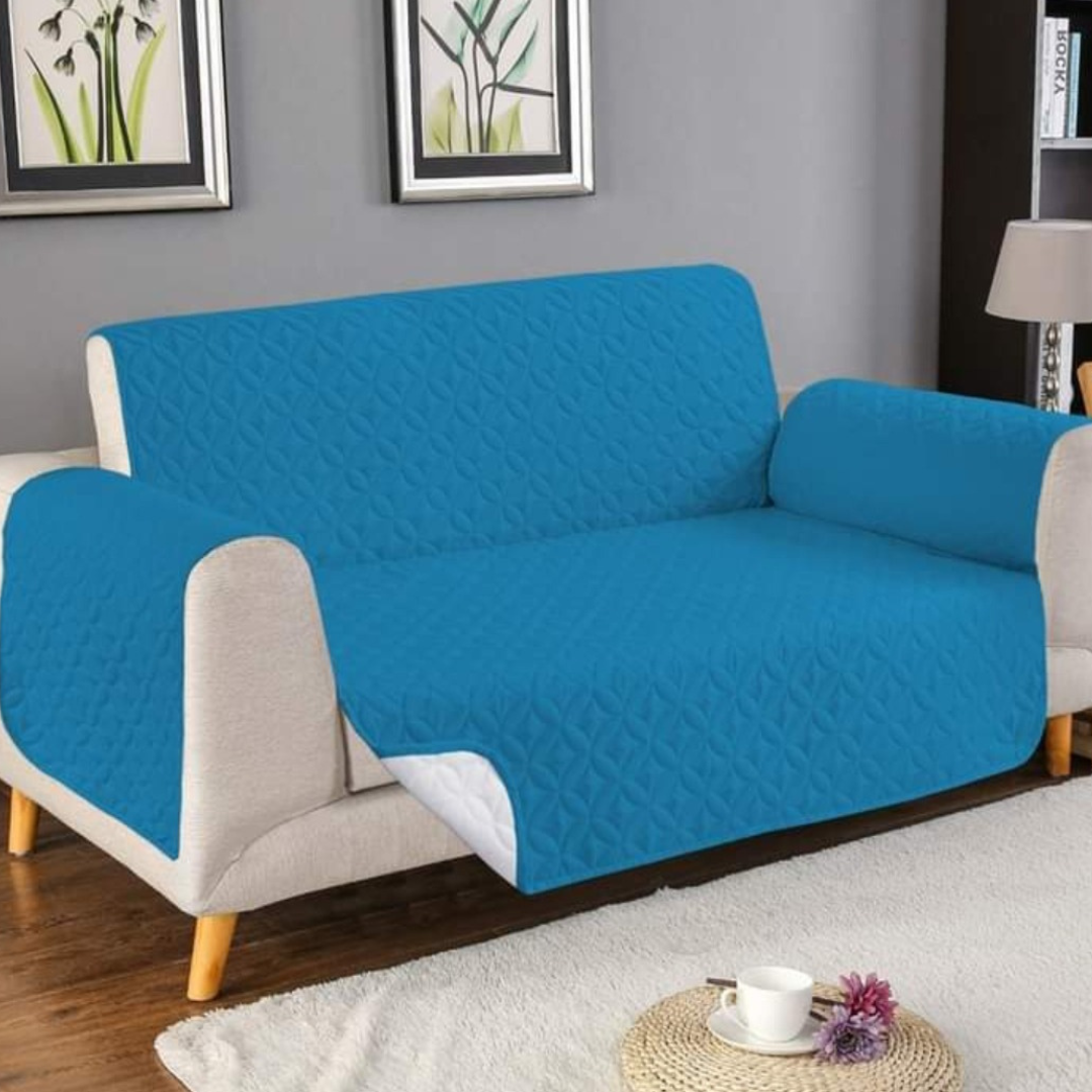 Ultra Sonic Sofa Cover - Blue