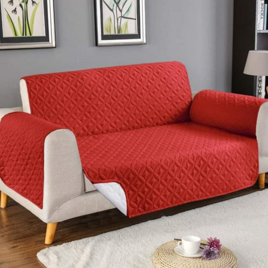 Ultra Sonic Sofa Cover - Red